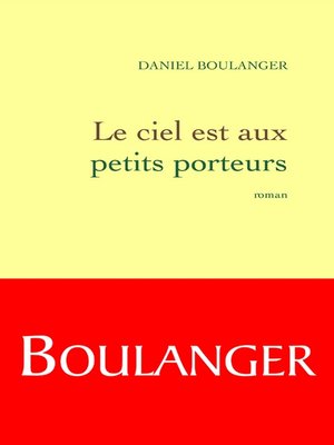 cover image of Le ciel est aux petits porteurs